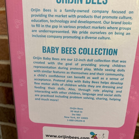 Orijin Bees Fro Zizzy Bee Doll 13" NEW - Picture 6 of 6